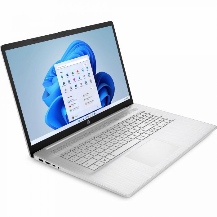 Ноутбук HP 17-cp2023ua 17.3" FHD IPS AG, AMD R3-7320U, 8GB, F512GB, UMA, DOS, сріблястий