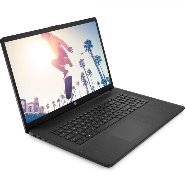 Ноутбук HP 17-cn4005ua 17.3" FHD IPS AG, Intel 5-120U, 16GB, F1024GB, UMA, DOS, чорний