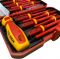 Викрутки Tolsen VDE набір 13шт, діелектричні, PH, PZ, Torx, CrV, кейс