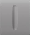 Кнопка центральна для одноклавішного вимикача димера Ajax CenterButton Dimmer 1-gang 2-way for LightSwitch, Jeweler, бездротовий, fog