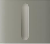 Кнопка центральна для одноклавішного вертикального вимикача димера Ajax CenterButton Dimmer Vertical 1-gang 2-way for LightSwitch, Jeweler, бездротовий, olive