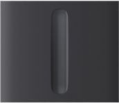 Кнопка центральна для одноклавішного вертикального вимикача димера Ajax CenterButton Dimmer Vertical 1-gang 2-way for LightSwitch, Jeweler, бездротовий, graphite