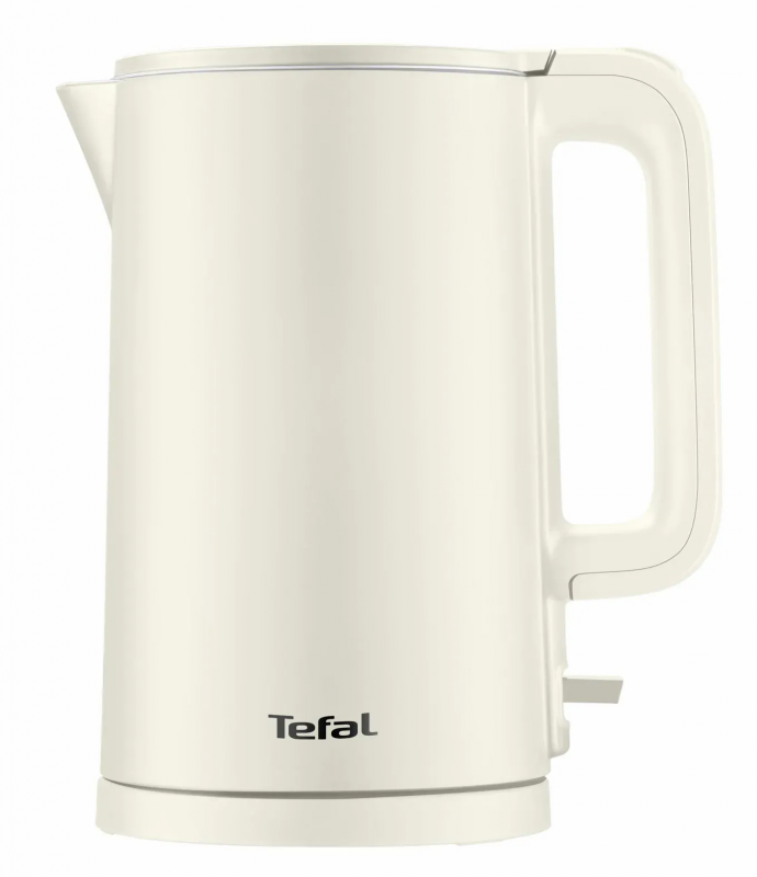 Електрочайник Tefal Thermo Protect, 1.5л, пластик, нержавіюча сталь, світло-бежевий