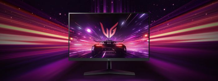 Монітор LG 23.8" 24GS60F-B HDMI, DP, Audio, IPS, 180Hz, 1ms, sRGB 99%, G-SYNC, FreeSync, HDR10