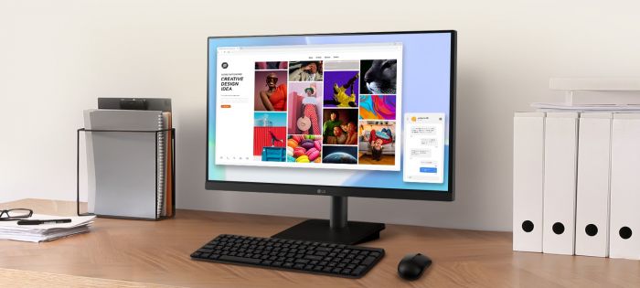 Монітор LG 23.8" 24MS500-B 2xHDMI, Audio, IPS, 100Hz