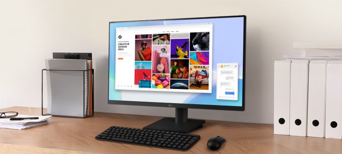 Монітор LG 27" 27MS550-B 2xHDMI, Audio, IPS, 100Hz