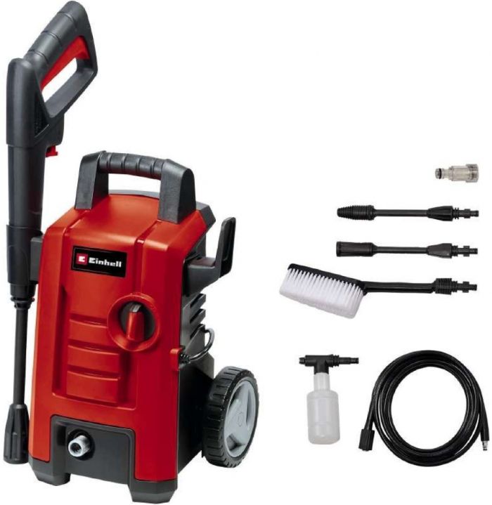 Мінімийка високого тиску Einhell TC-HP 130, 1500Вт, 130бар, 390л/год, шланг 5м, 5.1кг