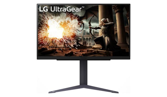 Монітор LG 27" 27GS75Q-B 2xHDMI, DP, Audio, IPS, 2560x1440, 180Hz, 1ms, sRGB 99%, G-SYNC, FreeSync, Pivot, HDR10