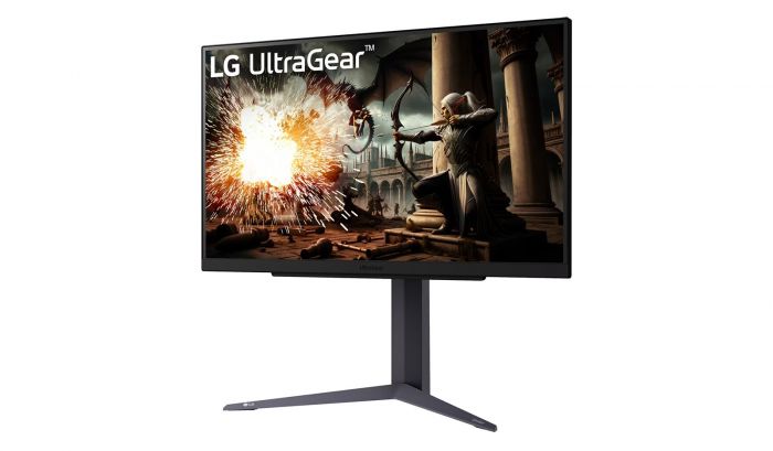 Монітор LG 27" 27GS75Q-B 2xHDMI, DP, Audio, IPS, 2560x1440, 180Hz, 1ms, sRGB 99%, G-SYNC, FreeSync, Pivot, HDR10