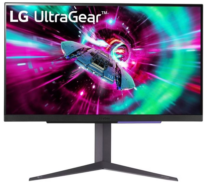 Монітор LG 27" 27GR93U-B 2xHDMI, DP, USB, Audio, IPS, 3840x2160, 144Hz, 1ms, DCI-P3 95%, G-SYNC, FreeSync, Pivot, HDR400