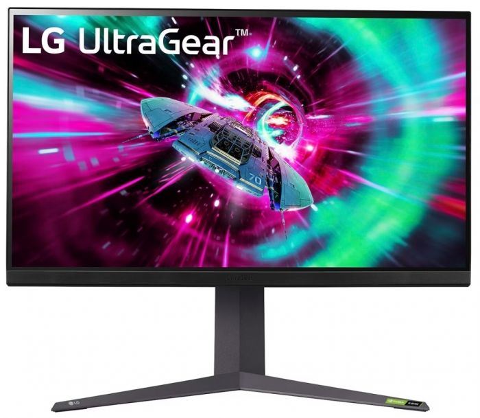 Монітор LG 31.5" 32GR93U-B 2xHDMI, DP, USB, Audio, IPS, 3840x2160, 144Hz, 1ms, DCI-P3 95%, G-SYNC, FreeSync, Pivot, HDR400