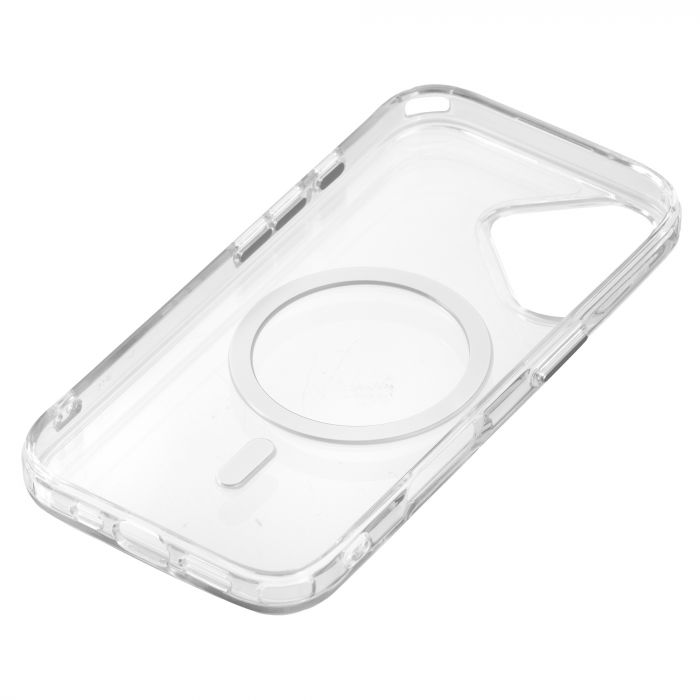 Чохол 2Е Basic для  iPhone 16, Transparent MagSafe Cover, прозорий