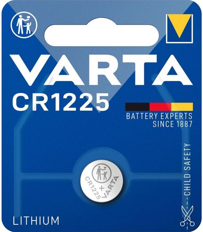 Батарейка Varta літієва CR1225 блістер, 1 шт