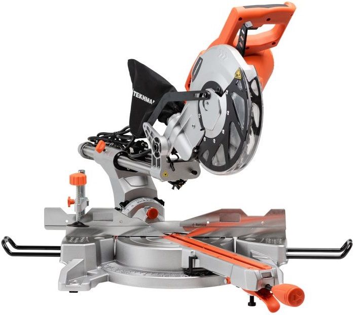 Пила торцювальна Tekhmann TMS-2425 з протяжкою 2400Вт диск 255мм довжина різу 340мм 15кг