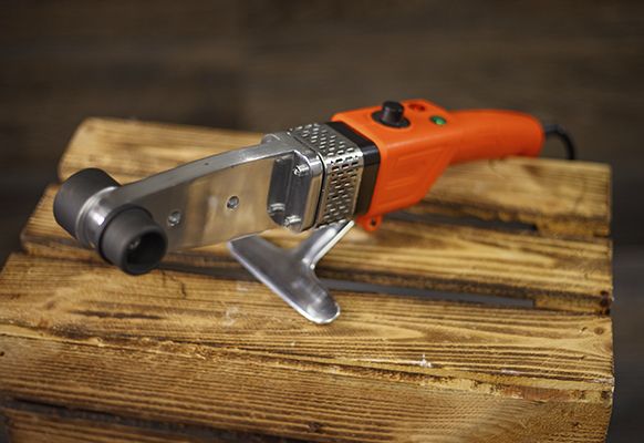 Паяльник для пластикових труб Tekhmann TPW-1104 220В 1100Вт 50-300°C насадки 20; 25; 32мм кейс