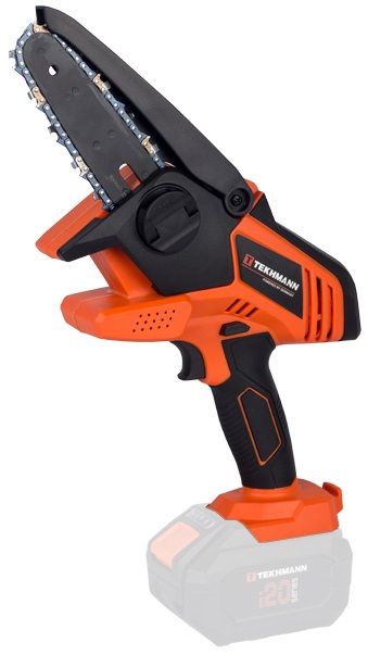 Пила ланцюгова акумуляторна Tekhmann TCMC-10/i20 20В шина 10см 8м/с 1.35кг без АКБ та ЗП