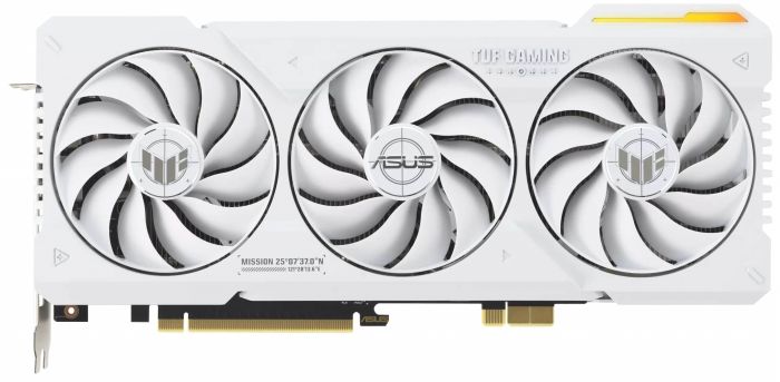 Відеокарта ASUS GeForce RTX 4070 Ti SUPER 16GB GDDR6X TUF-RTX4070TIS-16G-BTF-WHITE білий