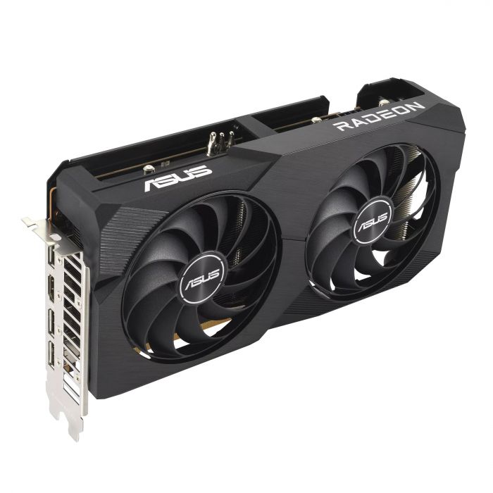 Відеокарта ASUS Radeon RX 7600 8GB GDDR6 DUAL OC EVO DUAL-RX7600-O8G-EVO