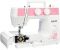 Швейна машина iSEW C25, електромех., 62Вт, 25 шв.оп., петля напівавтомат, білий + рожевий