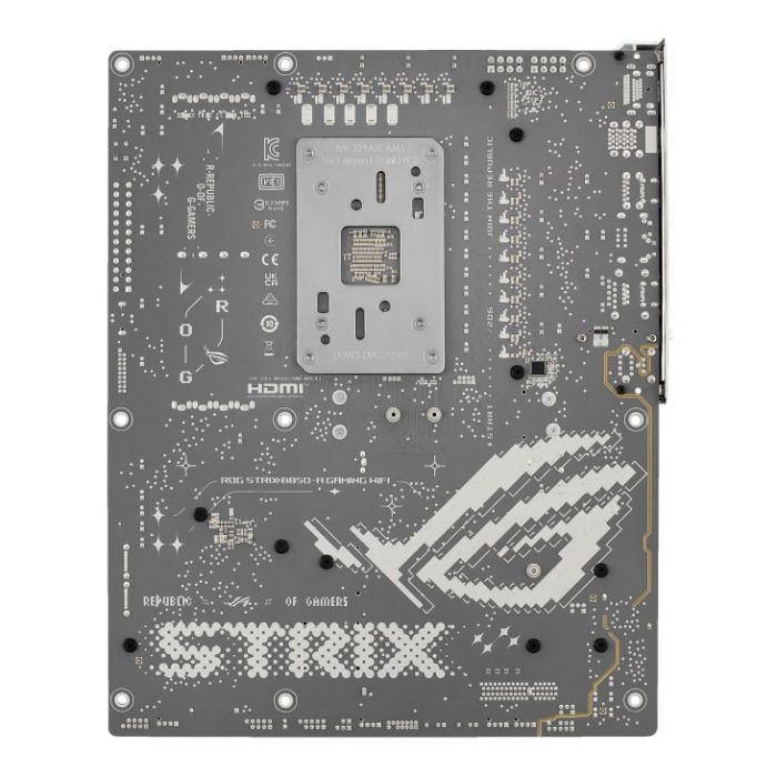 Материнcька плата ASUS ROG STRIX B850-A GAMING WIFI sAM5 B850 4xDDR5 M.2 HDMI DP WiFi BT ATX білий