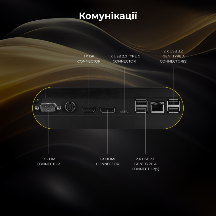 Комп'ютер персональний моноблок 2E Rational K6 23.8" FHD IPS Intel i3-12100, 8Gb, F512GB, UMA, H610, K6.610, 120W, FreeDos, чорний