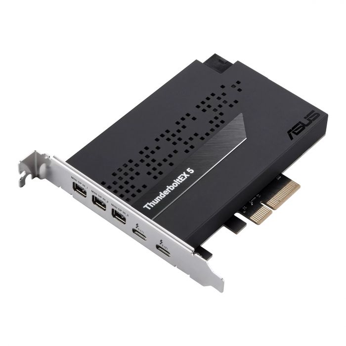 Плата-адаптер PCIe ASUS ThunderboltEX 5 USB Type-C PCIe 4.0 X4 Expansion Card