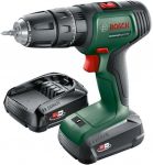 Шурупокрут-дриль акумуляторний Bosch UniversalImpact 18В 2х1.5А·год 20Нм 0-440·0-1450об·хв кейс ЗП 1.3кг Шурупокрут-дриль акумуляторний Bosch UniversalImpact 18В 2х1.5А·год 20Нм 0-440·0-1450об·хв кейс ЗП 1.3кг
