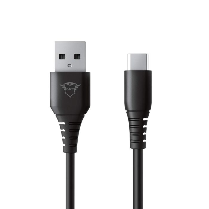 Кабель USB-C > Lightning заряджання/синхронізації Trust GXT 226 FOR PS5 3м, Type-C, чорний