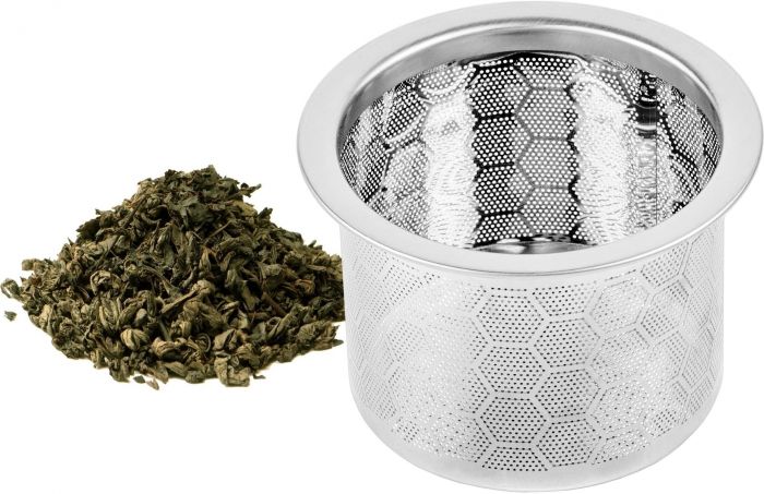 Електрочайник Catler 0.6л, Strix, заварник, нерж. сталь, підтримка температури, сенс. керув., чорний