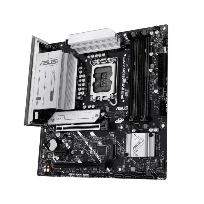 Материнcька плата ASUS PRIME B860M-A WIFI s1851 B860 4xDDR5 M.2 DP HDMI Wi-Fi BT mATX