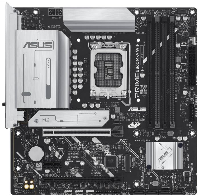 Материнcька плата ASUS PRIME B860M-A WIFI s1851 B860 4xDDR5 M.2 DP HDMI Wi-Fi BT mATX