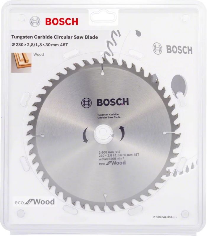 Диск пиляльний Bosch Eco for Wood 230x30-48T