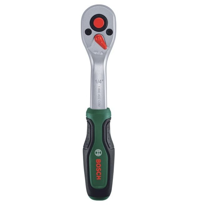 Ключ-тріскачка Bosch, 1/4", 72 зубців