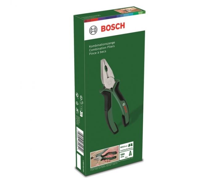 Плоскогубці комбіновані Bosch, 180мм