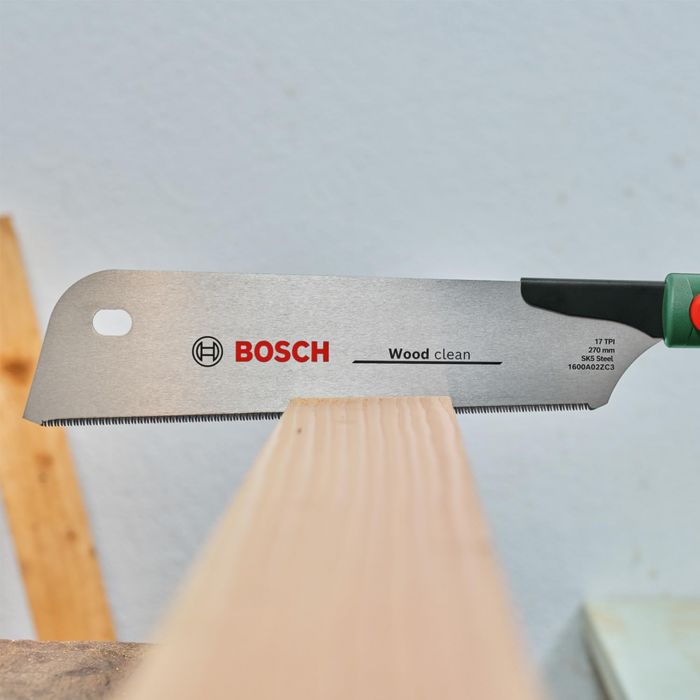 Ножівка по дереву Bosch Kataba, 270мм, 17TPI, пластикове руків'я