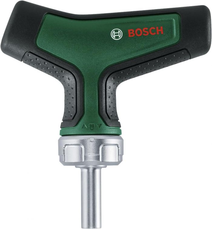 Викрутка Bosch з тріскачкою, т-подлібне руків'я, 109мм, сталь CrV