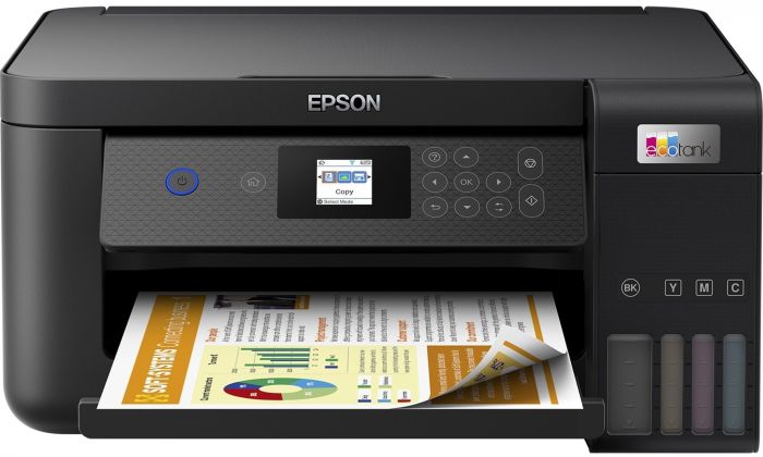 БФП ink color A4 Epson EcoTank L4260 33_15 ppm Duplex USB Wi-Fi 4 inks Black Pigment