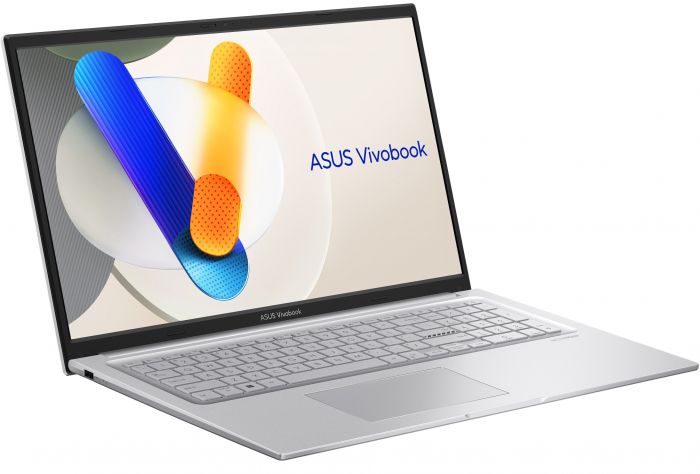 Ноутбук ASUS Vivobook 17 X1704ZA-AU376 17.3" FHD IPS, Intel i7-1255U, 16GB, F1TB, UMA, NoOS, Сріблястий