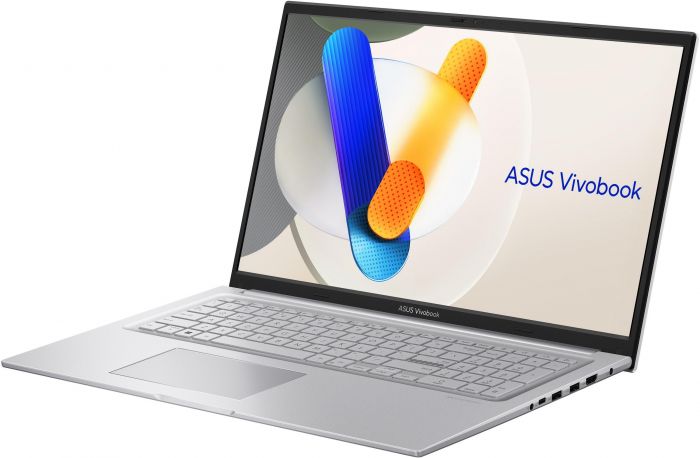 Ноутбук ASUS Vivobook 17 X1704ZA-AU376 17.3" FHD IPS, Intel i7-1255U, 16GB, F1TB, UMA, NoOS, Сріблястий