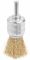 Щітка чашкова Tolsen Профі, торцева, рифлений дріт 0.3мм, 24мм, з хвостовиком 6.35мм(1/4")