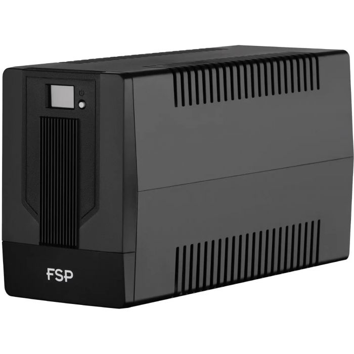 Джерело безперебійного живлення FSP iFP2000, 2000VA/1200W, LCD, RJ45, USB, 2xSchuko + 2xIEC