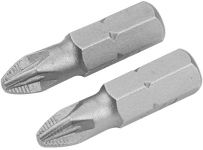 Біти Tolsen, набір 2шт, PZ2х25мм, сталь S2