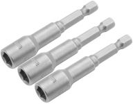 Головки торцеві Tolsen магнітні, набір 3шт, 1/4"х65мм, 11мм, сталі 40Cr