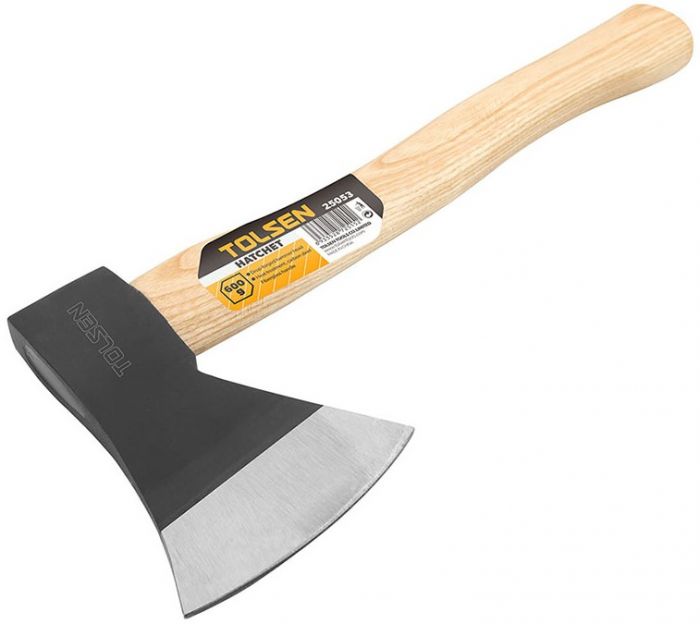 Сокира універсальна Tolsen руків'я дерев'яне 40см 600г