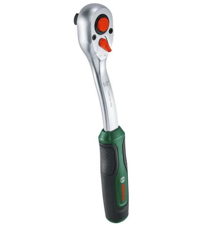 Ключ-тріскачка Bosch, 1/2", 72 зубців