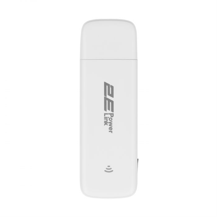 Мобільний маршрутизатор 2E PowerLink (MiFi-1 2024) LTE, Wi-Fi4, 1xUSB, 1xCRC9 білий