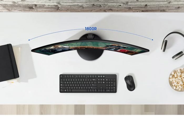 Монітор Samsung 27" S27D360 D-Sub, HDMI, VA, 100Hz, 4ms, CURVED