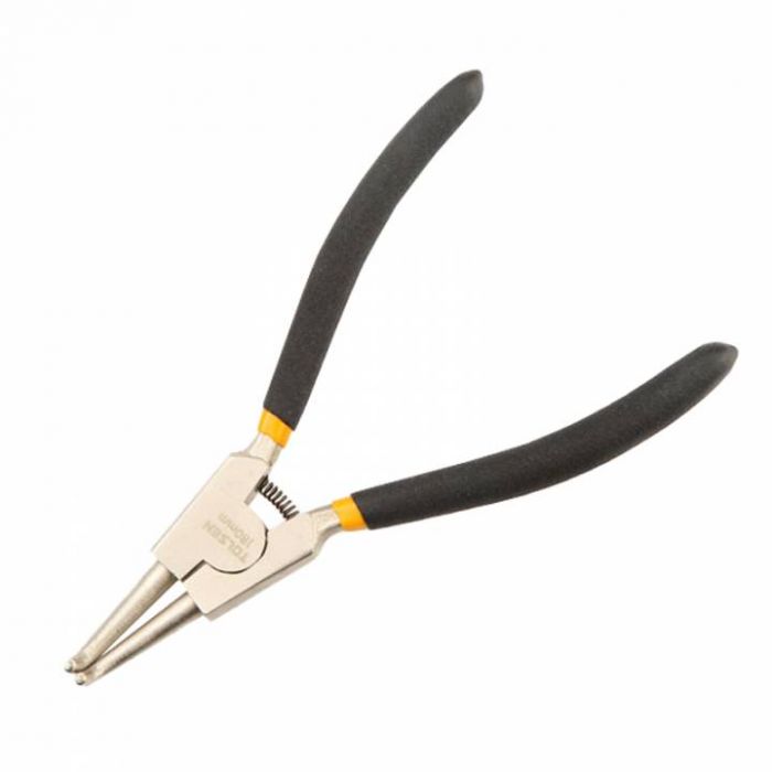 Щипці для стопорних кілець Tolsen, вигнуті, 19-60мм, 160мм