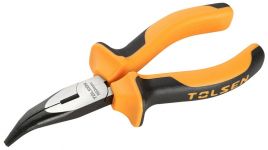 Плоскогубці подовжені вигнуті Tolsen Профі, 160мм