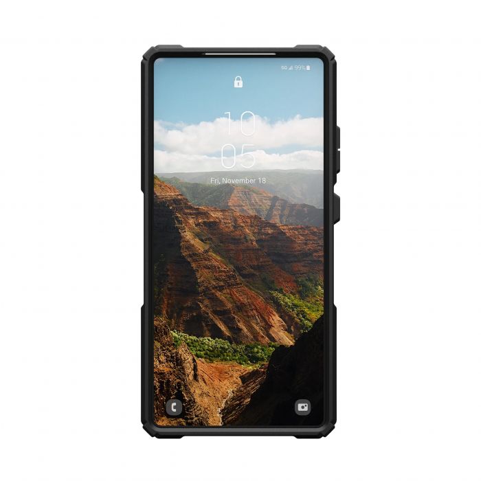 Чохол UAG для Samsung Galaxy S25 Ultra, Plasma XTE with Magnet, Black/Orange
